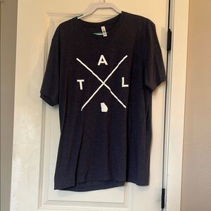 Blue Atlanta Braves graphic tee